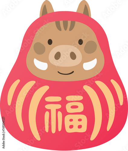 daruma wild boar