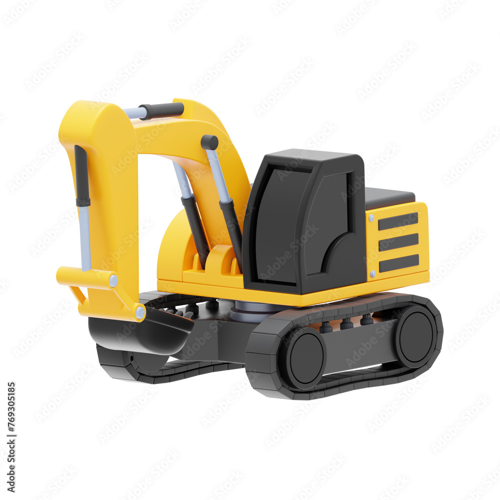 Construcy - Building & Construction 3D Icon Set Construcy - Building & Construction 3D Icon Set