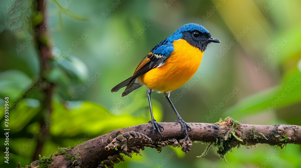 bird on a branch , generative ai bird on a branch , generative ai