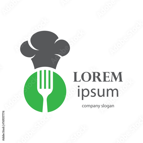professional chef and restaurant logo design