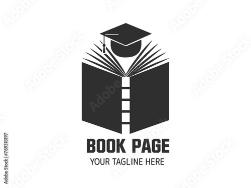 Book-Inspired Logo Concepts, Logos for Book Lovers, Bookish Logo Design Collection, Artistic Logos for Literary Brands, Elegant Book Logo Creations, Symbolic Logos for Publishing Houses, Logo Designs