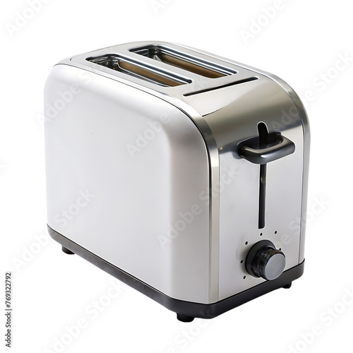 Electric toaster kitchen appliance icon isolated