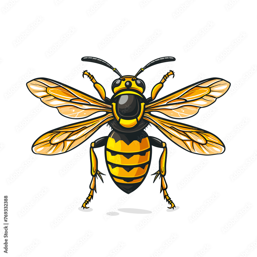 Potter Wasps Cartoon Icon, isolated on transparent background, HD, PNG Potter Wasps Cartoon Icon, isolated on transparent background, HD, PNG