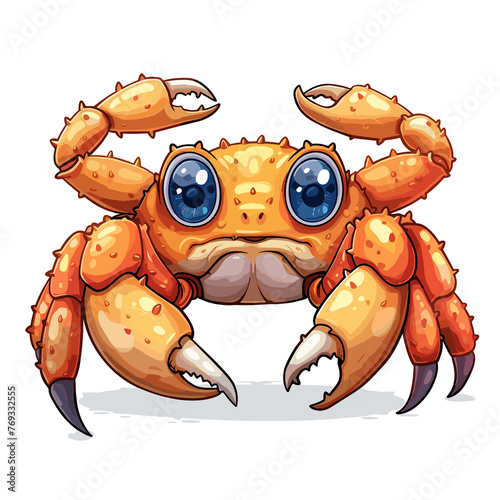 Sarcoptidae Cartoon Icon, isolated on transparent background, HD, PNG photo