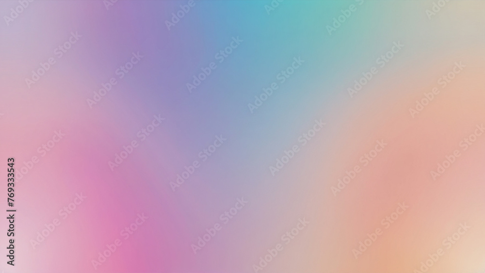 Obraz premium gradient pastel holographic background