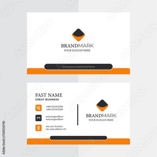 corporate and minimalistic nice business card design template