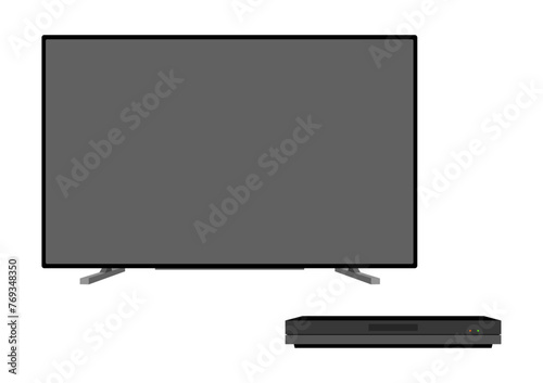 テレビとブルーレイレコーダー