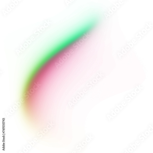 blur gradient overlay. Soft light leak element