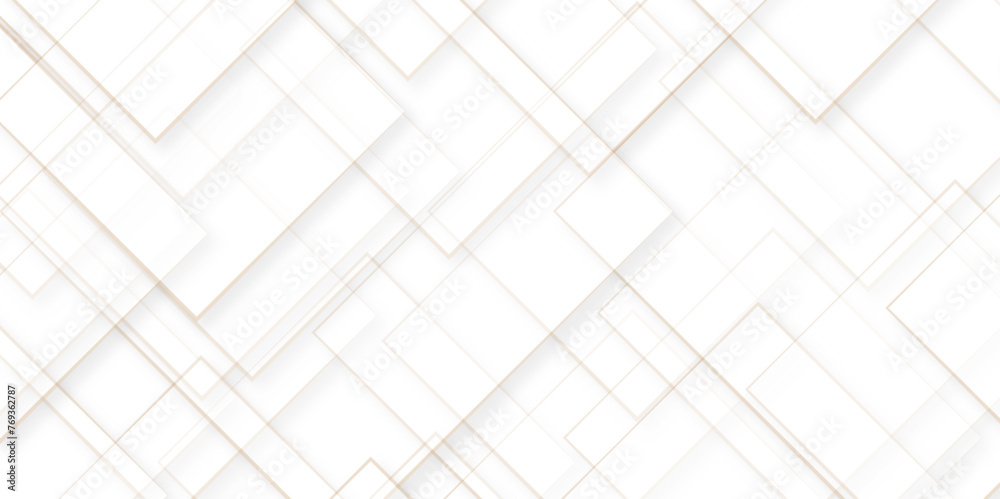 Vector Abstract Elegant white and grey Background. Abstract white Pattern. Squares Texture. Abstract geometric white and gray color background. Vector, illustration.