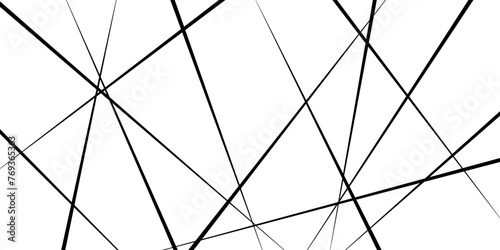 Seamless pattern random, chaotic line. Vector abstract background. Cool cell structure. Vector illustration.