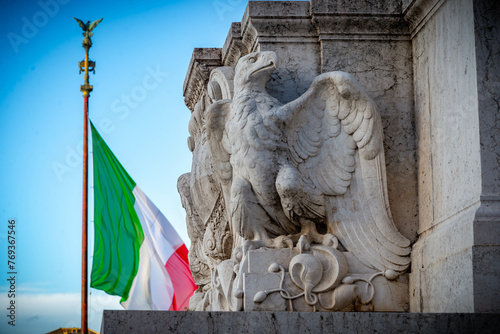 Ciudad europea de Roma en Italia, cuna de la civilización con innumerables monumentos.
