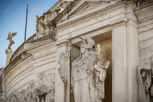 Ciudad europea de Roma en Italia, cuna de la civilización con innumerables monumentos.