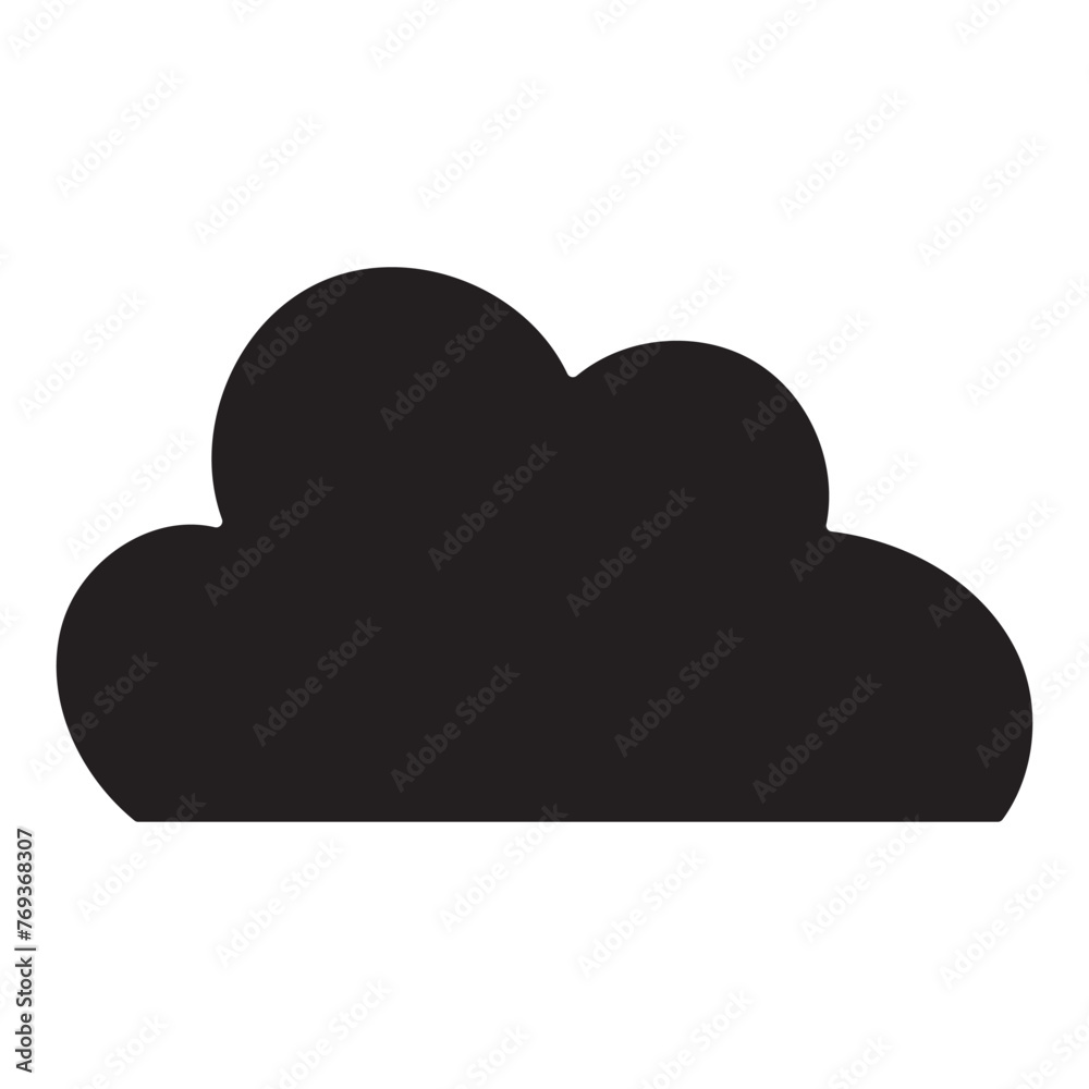 Cloud Icon Black . Clouds Illustration. Weather Climate Symbol .Computing Storage Logo . Cartoon Bubble Sign .Isolated. Variations. EPS 10 Cloud Icon Black . Clouds Illustration. Weather Climate Symbol .Computing Storage Logo . Cartoon Bubble Sign .Isolated. Variations. EPS 10