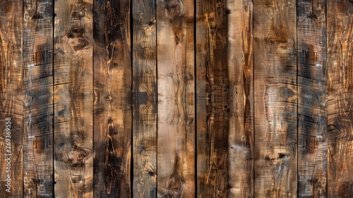 An assortment of weathered vintage barnwood planks with a rustic and aged appearance, featuring a variety of colors on a wood paneled wall, background, wallpaper