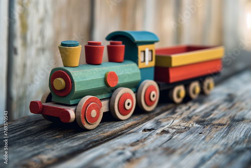 Photo of Organic Children's Toy Train © KhCht
