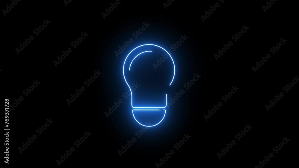 bulb Icon of nice animation bulb Icon of nice animation