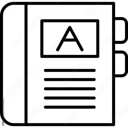 Vocabulary Icon