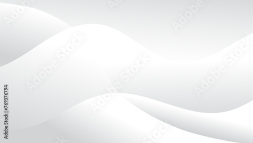 Abstract Curves Lines Gradient White and Gray Vector Backgrounds