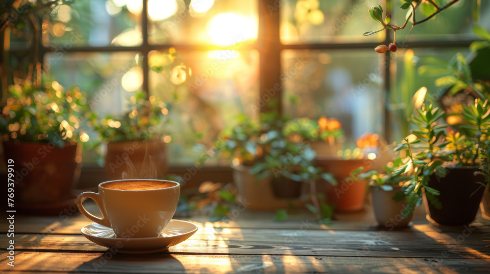 Morning Coffee on the Veranda