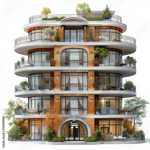 Residential building archit...