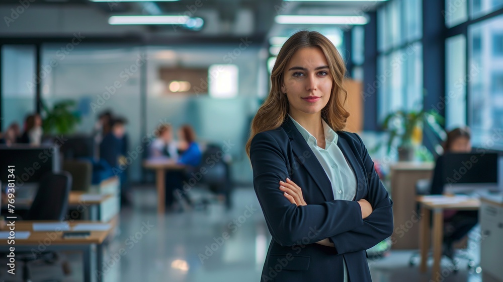 The leader’s radiant confidence, like a whirlwind of ambition and inspiration, creates a visualization of career growth and business elegance that inspires many entrepreneurs The leader’s radiant confidence, like a whirlwind of ambition and inspiration, creates a visualization of career growth and business elegance that inspires many entrepreneurs