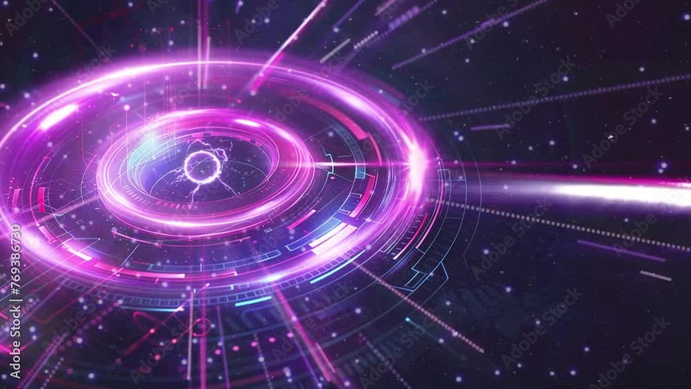 abstract gui ui geometric circle element. seamless looping overlay 4k virtual video animation background abstract gui ui geometric circle element. seamless looping overlay 4k virtual video animation background