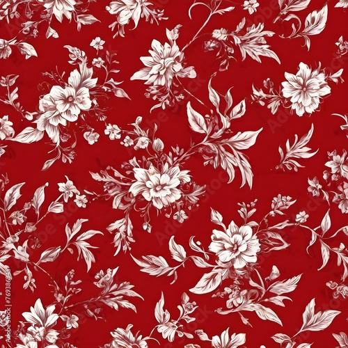  All Over Flower Digital Printed pattern Digital textile design hand draw motifs beautiful flowers 