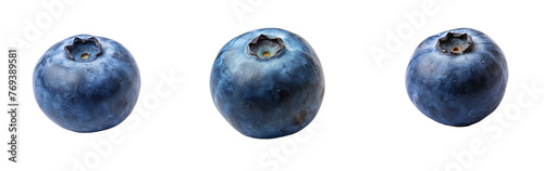 blueberry on transparent background, element remove background photo