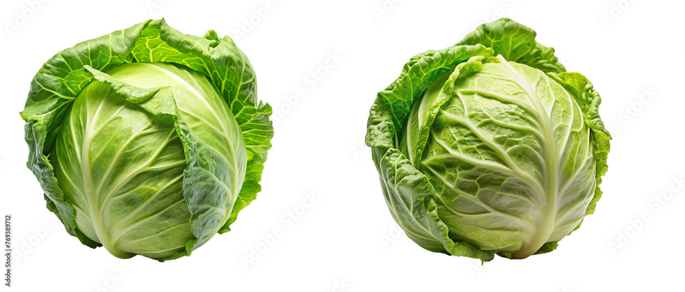 cabbage on transparent background, element remove background