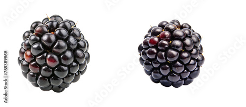 blackberry on transparent background, element remove background