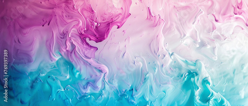 Immerse yourself in the radiant hues of a gradient transitioning from vibrant magenta to serene turquoise, meticulously captured in high-definition to showcase its mesmerizing vibrancy.