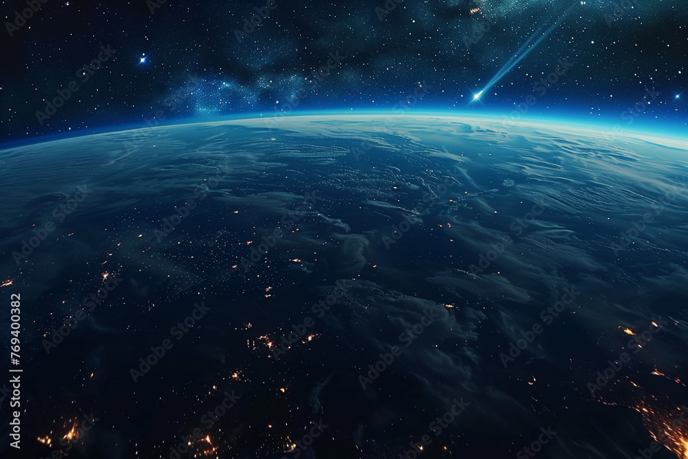 Fototapeta premium earth in space