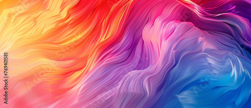 Explore the mesmerizing beauty of a gradient, where colors swirl and mix in a captivating display, their brilliance and intensity portrayed with breathtaking realism in high-definition.