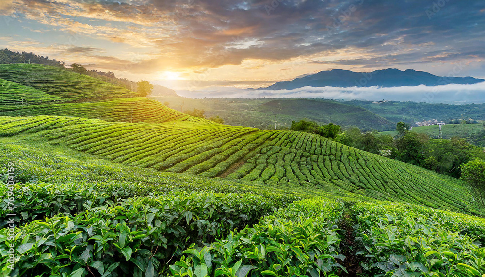 green tea plantation green tea plantation