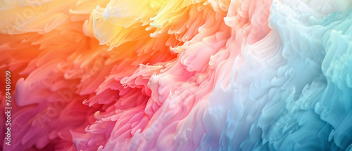 Witness the magical transformation of colors into a splendid gradient, their interplay captured with stunning realism in high-definition detail.