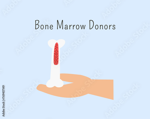 Human organ donation for transplantation concept with hand, suitable for medical banner, infographics and education. Bone marrow donor. organ donation concept. 