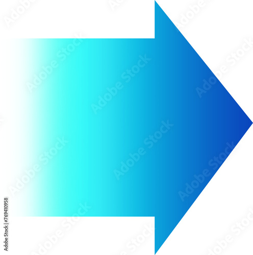 텍스트, 요소, 이미지 강조 화살표 그라데이션 PNG 이미지