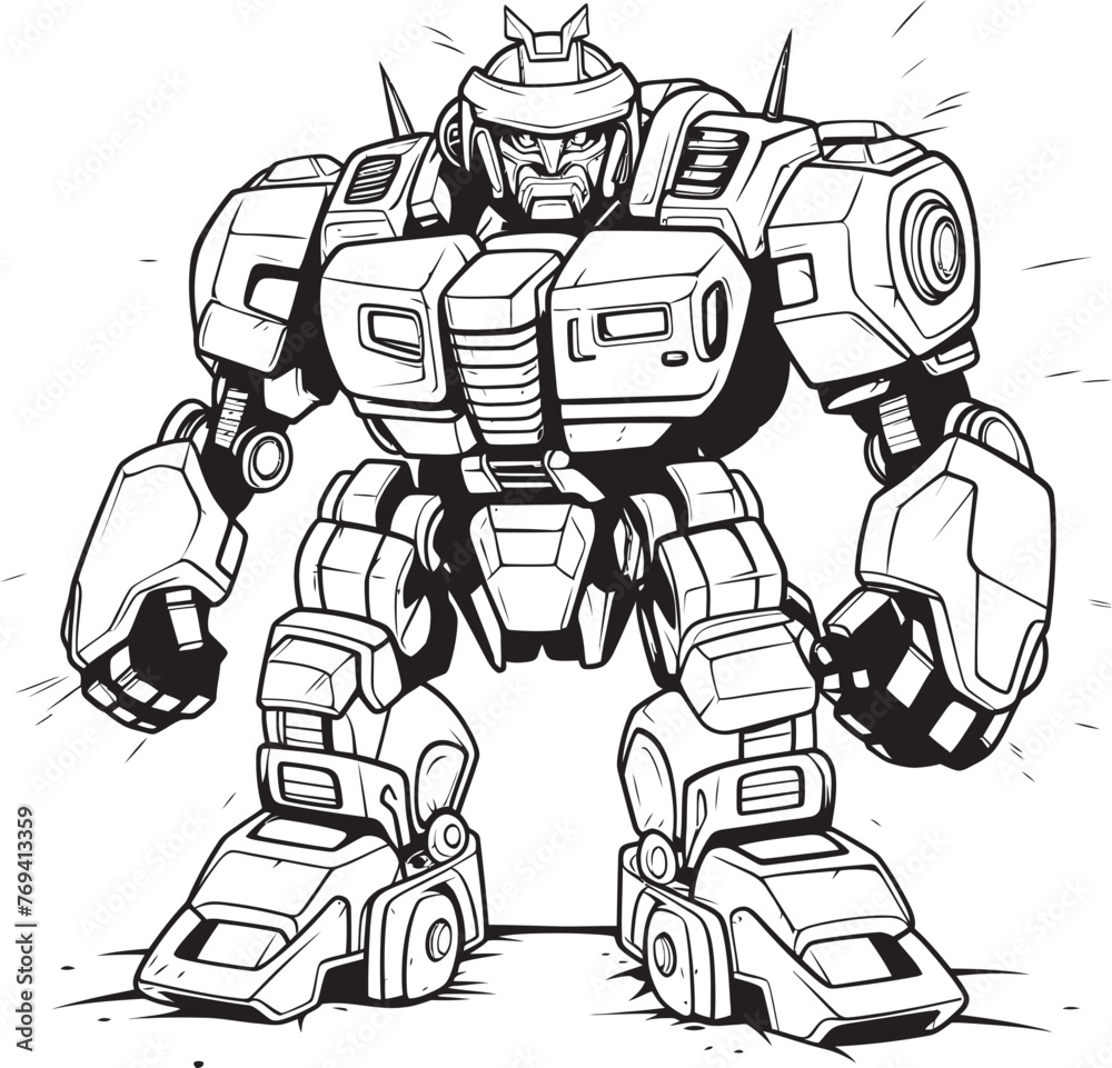 custom made wallpaper toronto digitalCybernetic Fusion Black Logo Design on Transforming Robot Mechanical Mastery Transforming Weapon with Sleek Black Emblem