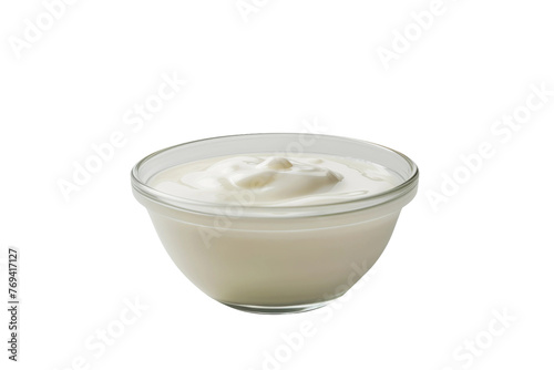 Yogurt Bowl Comfort on Transparent Background