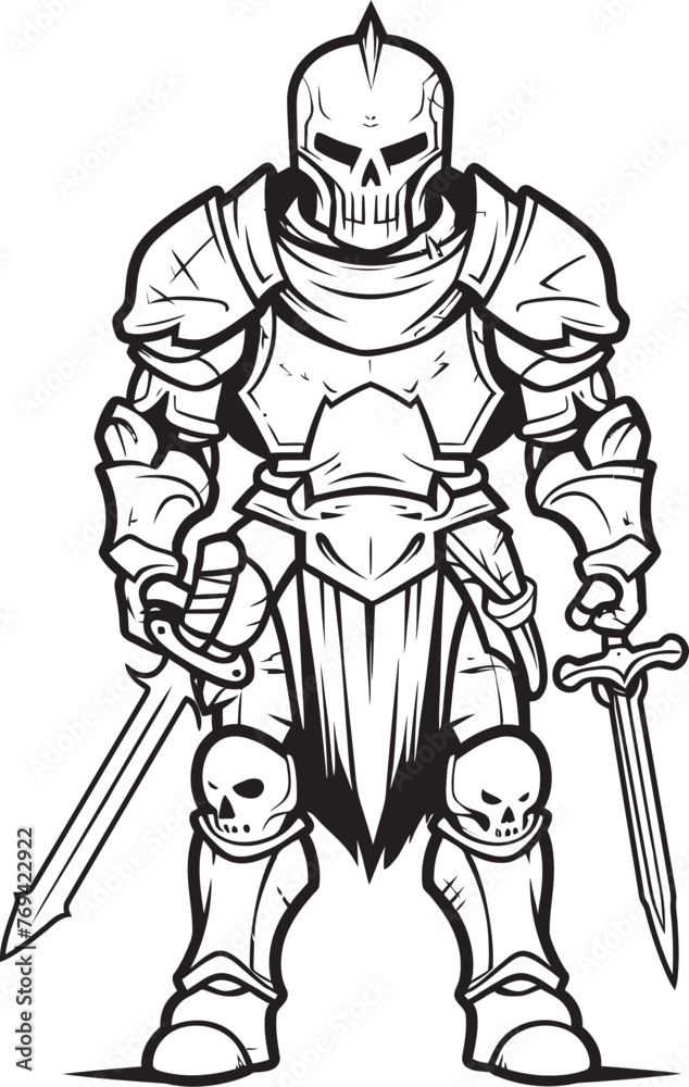 Necrotic Guardian Zombie Knight Soldier Black Logo Design Sinister Sentinel Zombie Knight Soldier Black Icon Emblem Necrotic Guardian Zombie Knight Soldier Black Logo Design Sinister Sentinel Zombie Knight Soldier Black Icon Emblem