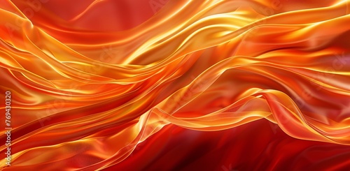 Fiery Flames of Love A Sizzling Summer Night Generative AI