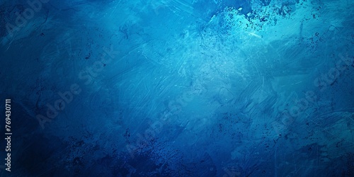 January's Blue Moon A Stunning Display of Frozen Water Generative AI