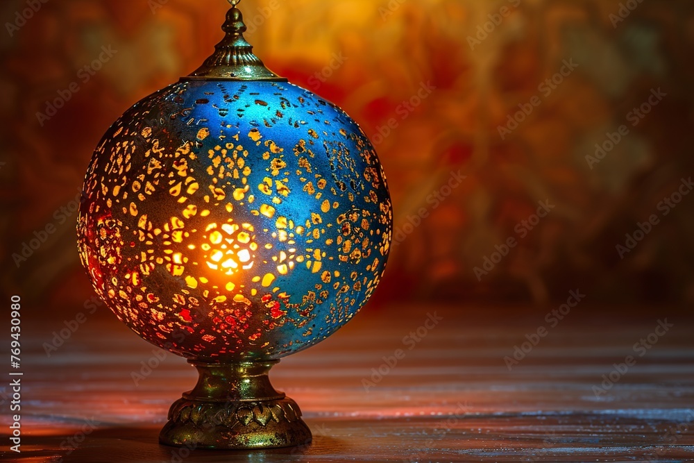 Eid Mubarak Ramadan Kareem - islamic muslim holiday background with eid lantern or lamp Eid Mubarak Ramadan Kareem - islamic muslim holiday background with eid lantern or lamp