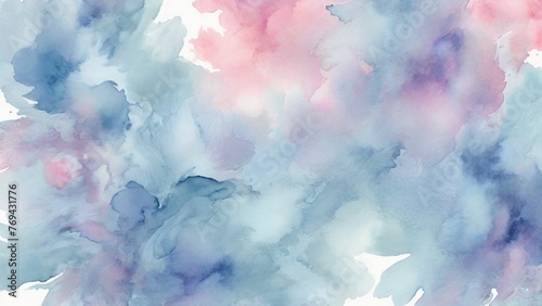 Abstract artistic pastel watercolor background