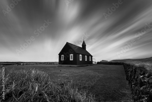 The little black church of Budir, Búðakirkja Black Church.