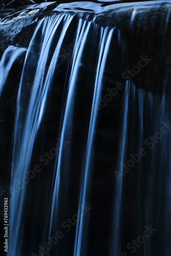 Long exposure waterfall in Shizuoka Japan