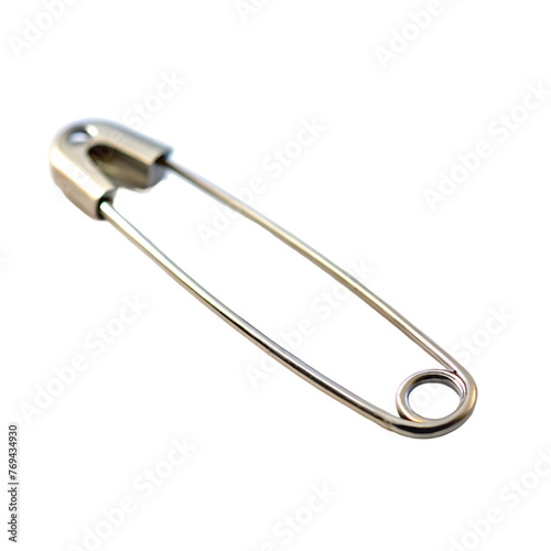 safety pin isolated