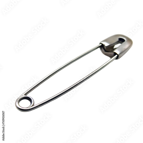 safety pin isolated