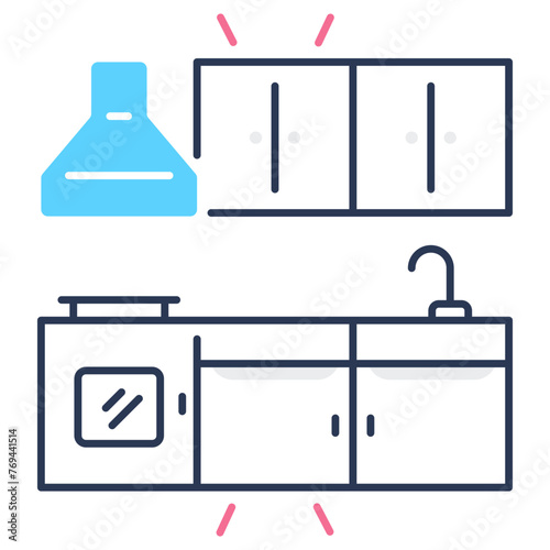 Kitchen Cabinet Icon