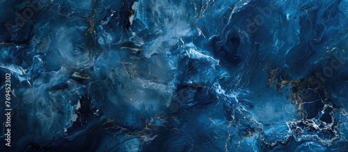 Blue marble texture background photograph